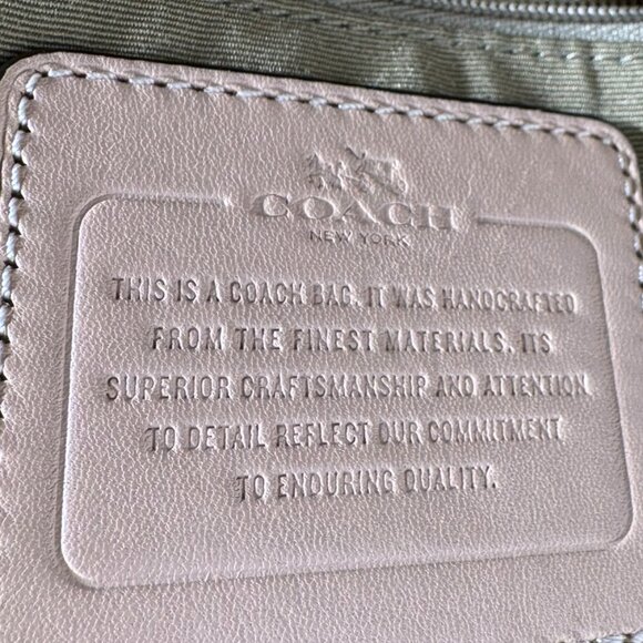 Coach Peyton Signature Chain Tote — Brown/Tan Monogram - Picture 10 of 15